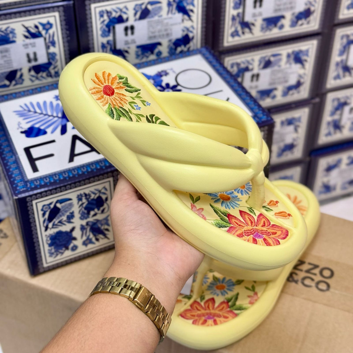 Sandália Farm Rio Katita Print J1005700