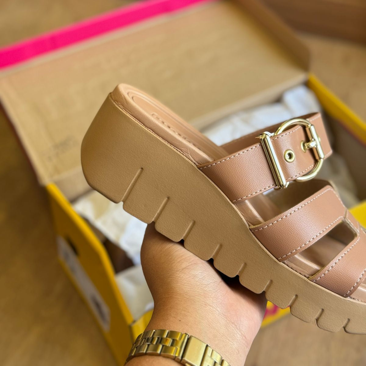 Sandália Moleca Tamanco 5536.105