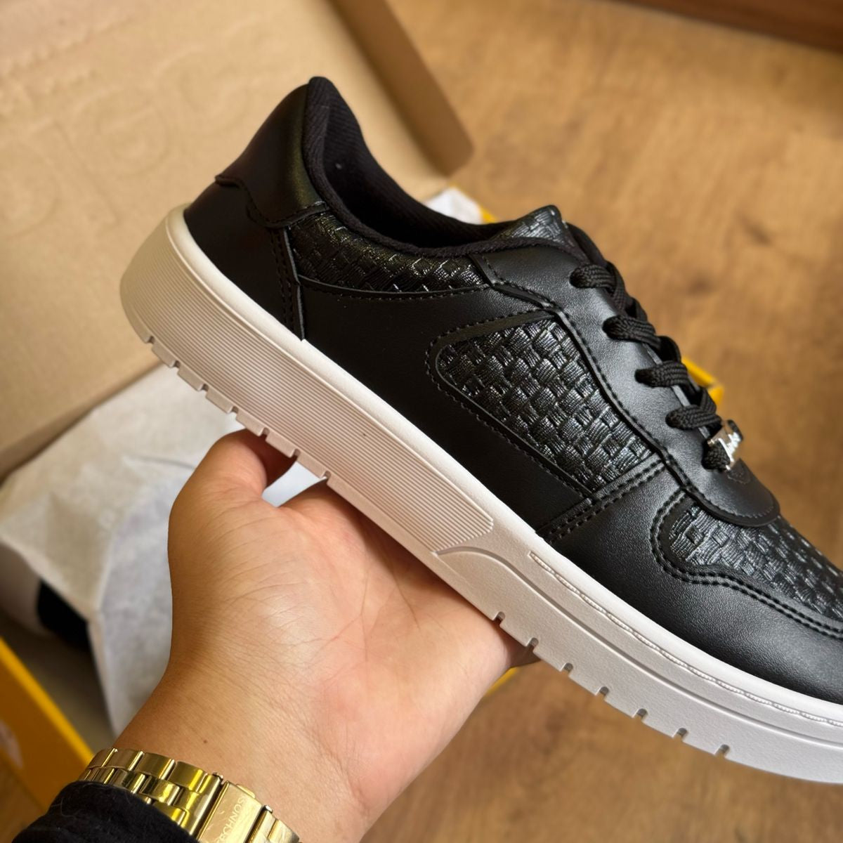 Tênis Moleca Casual Napa Tresse 5791.110