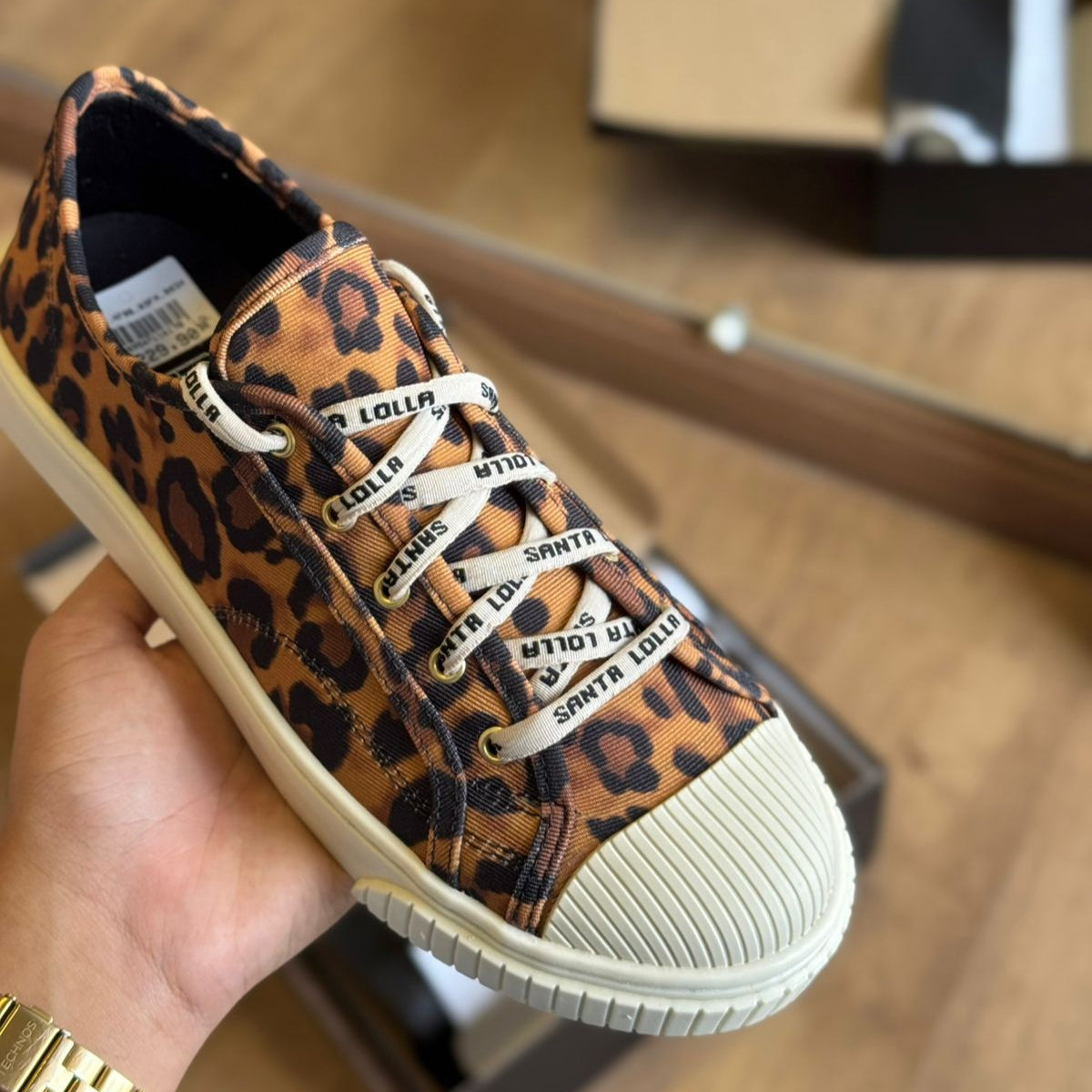 Tênis Santa Lolla Estampa e Floater 0811.4F06