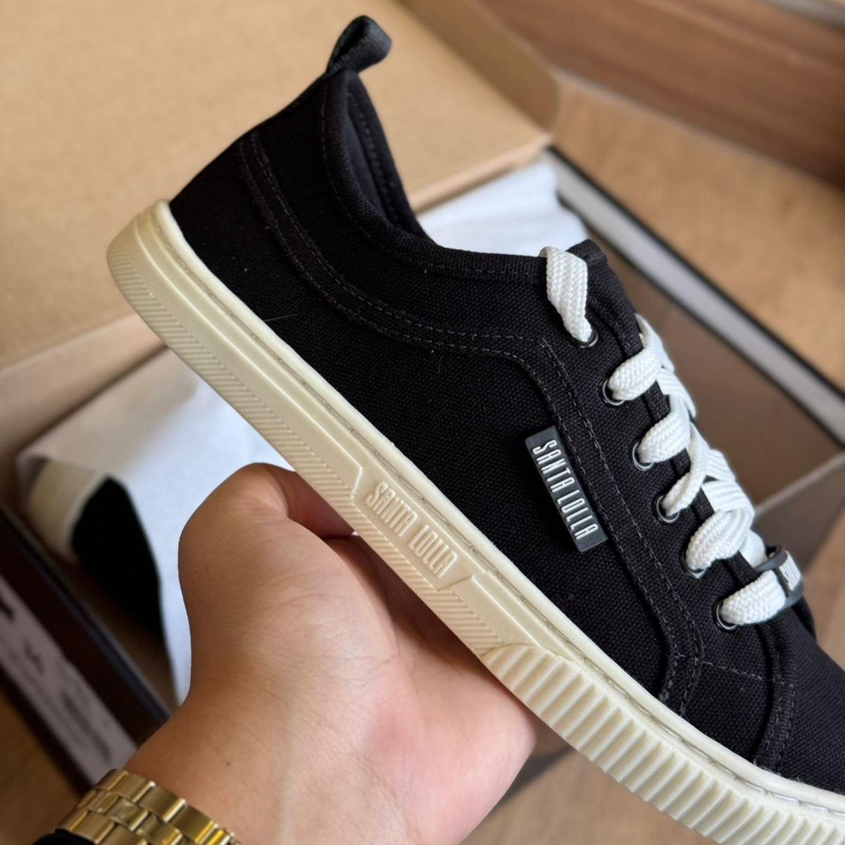 Tênis Santa Lolla Lona Sol 0896.4EDB.036D