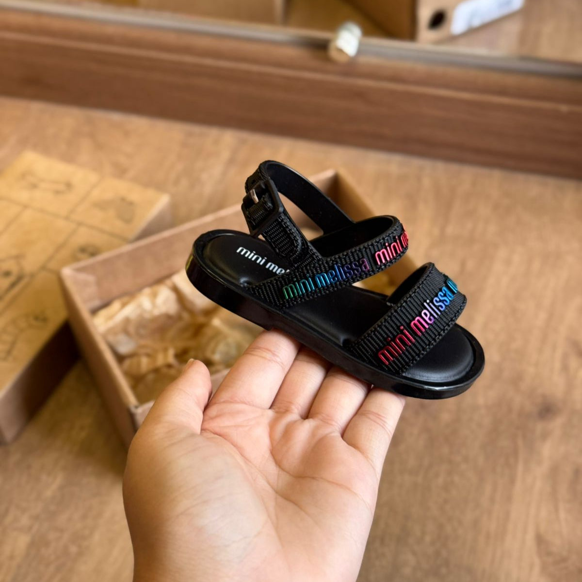 Sandália Mini Melissa Mar Sandal M-Lover Baby 36112