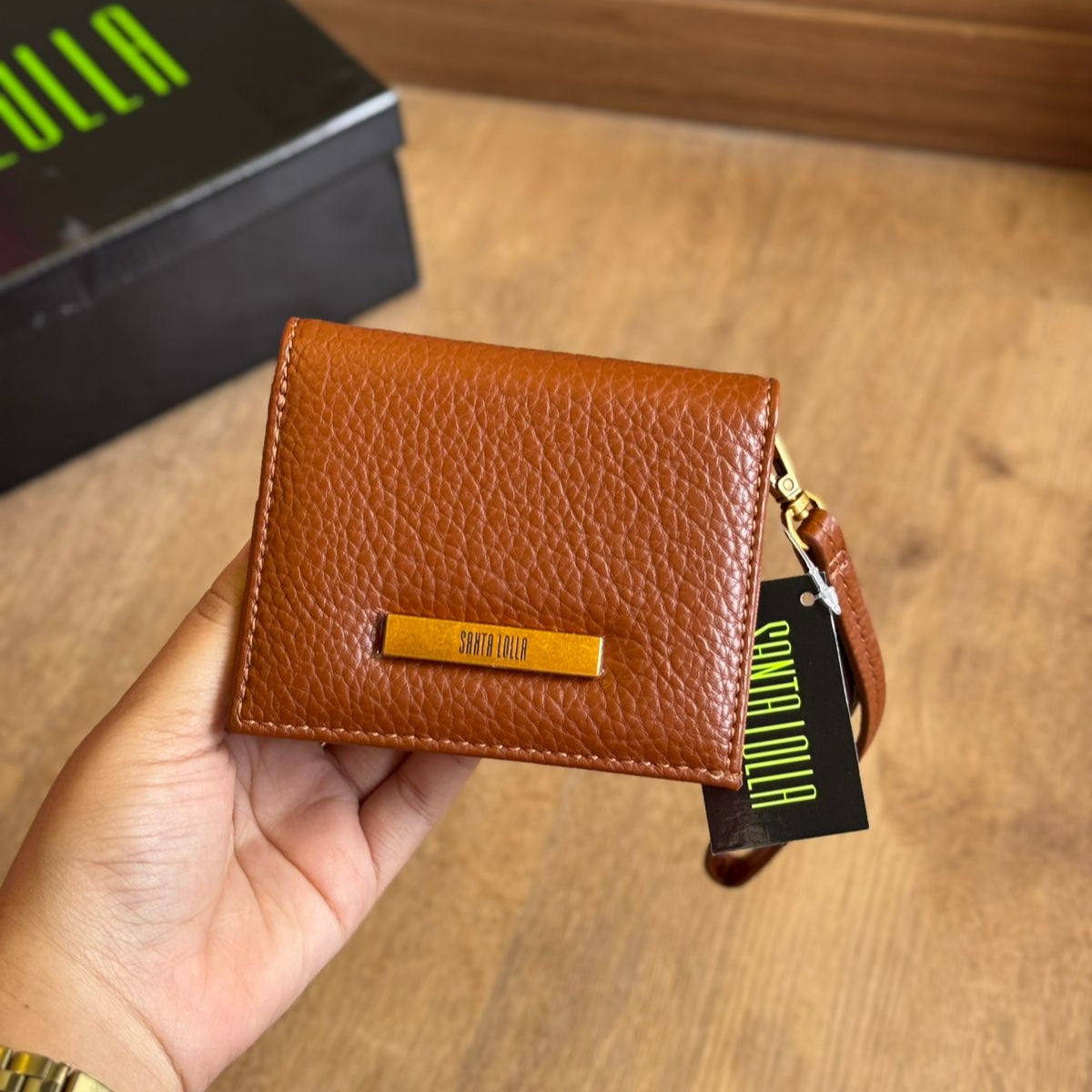 Carteira Santa Lolla Pequena Floater Alça De Mão 0471.42EF.0378