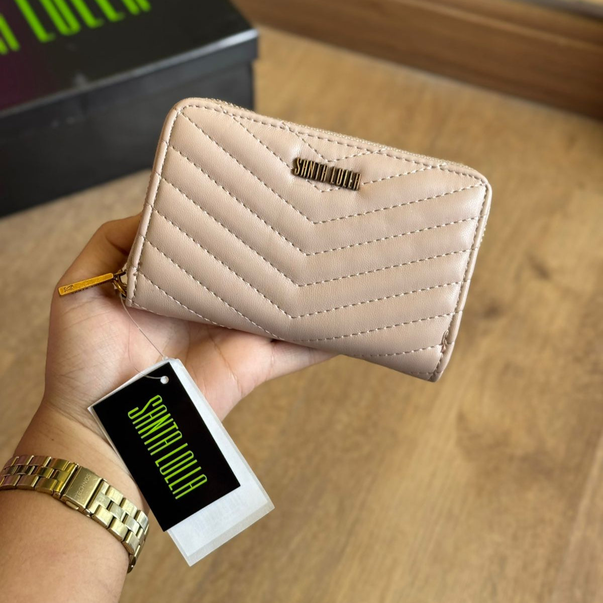 Carteira Santa Lolla Soft Alça De Mão 0471.4A74.037B