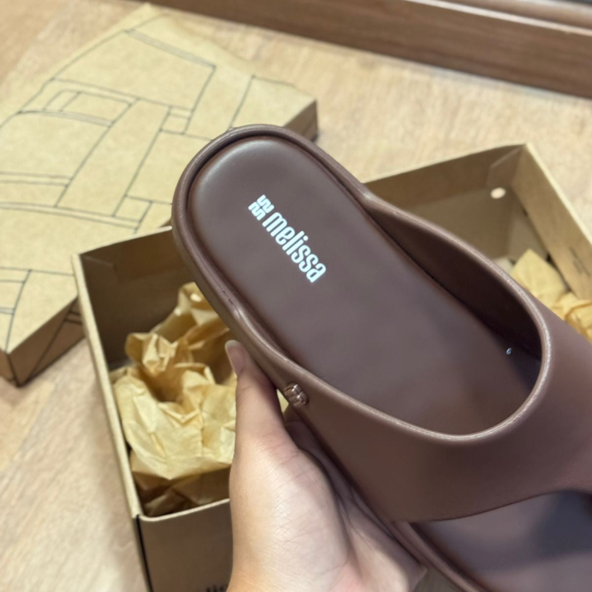 Sandália Melissa Free Platform Thong 36088