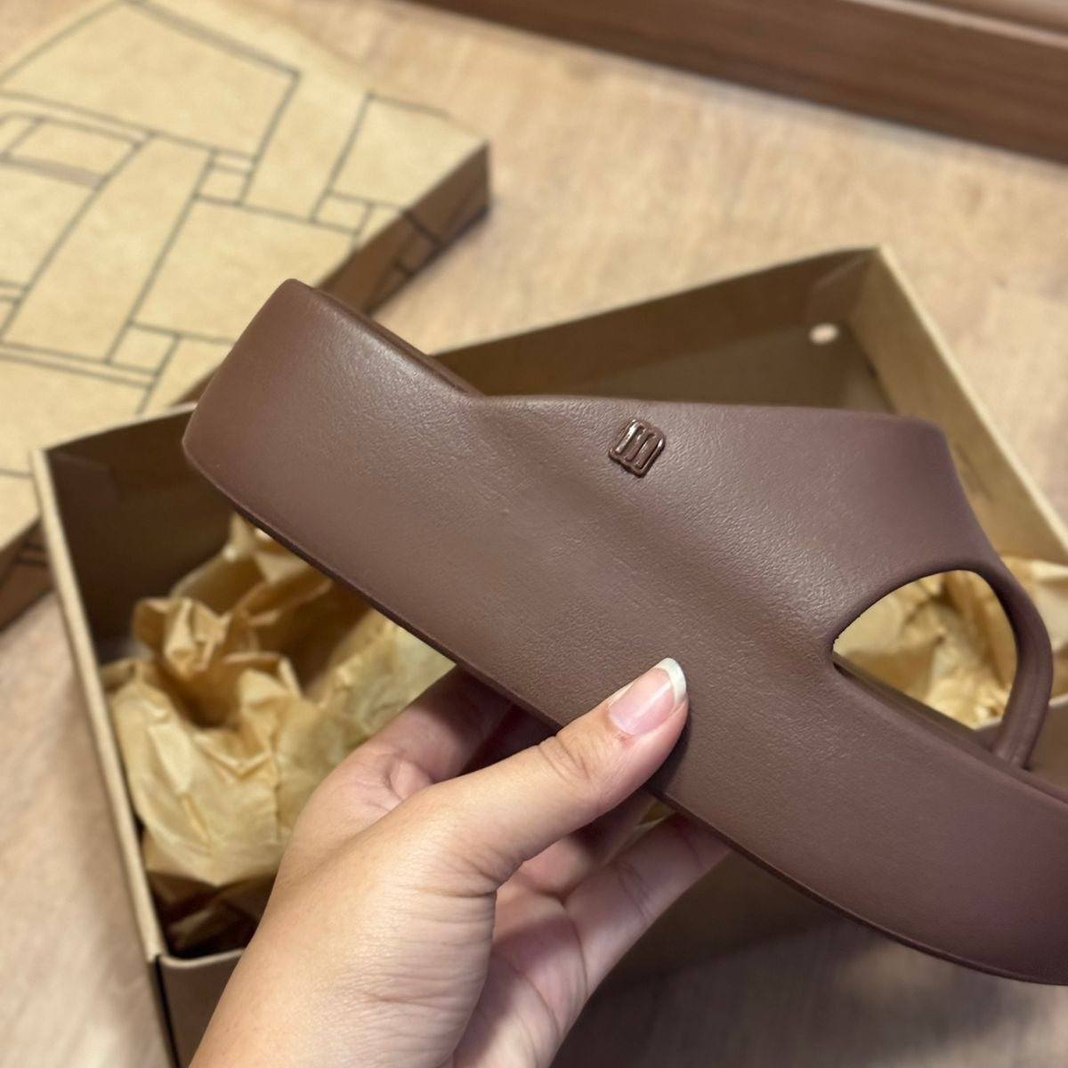 Sandália Melissa Free Platform Thong 36088