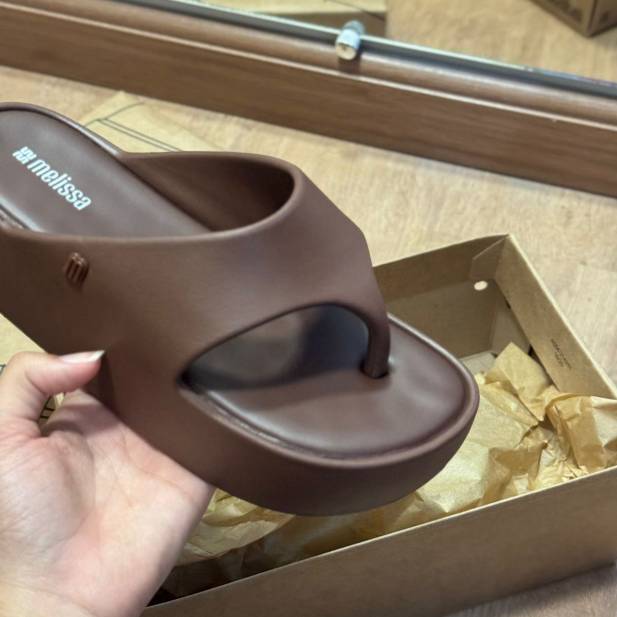 Sandália Melissa Free Platform Thong 36088