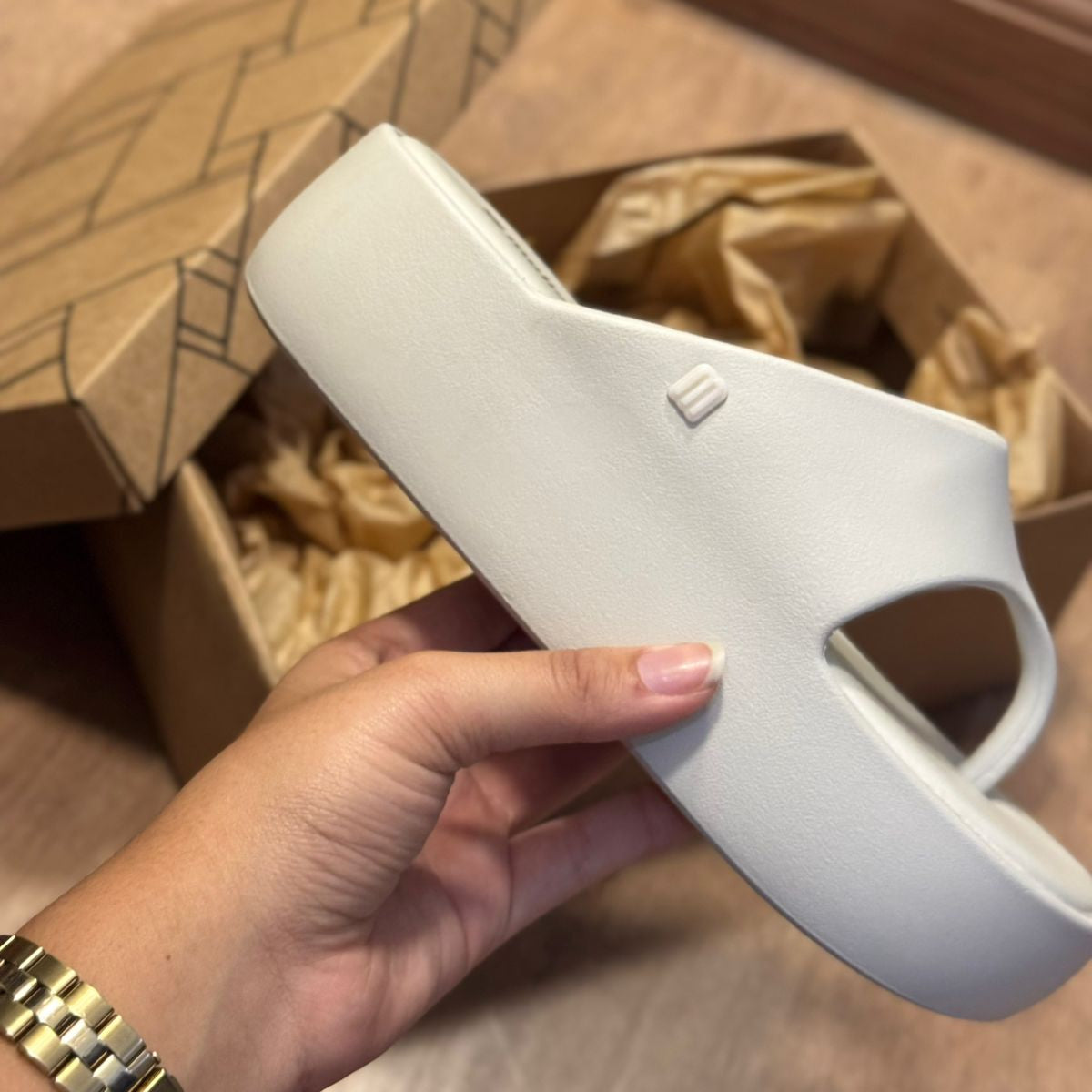 Sandália Melissa Free Platform Thong 36088