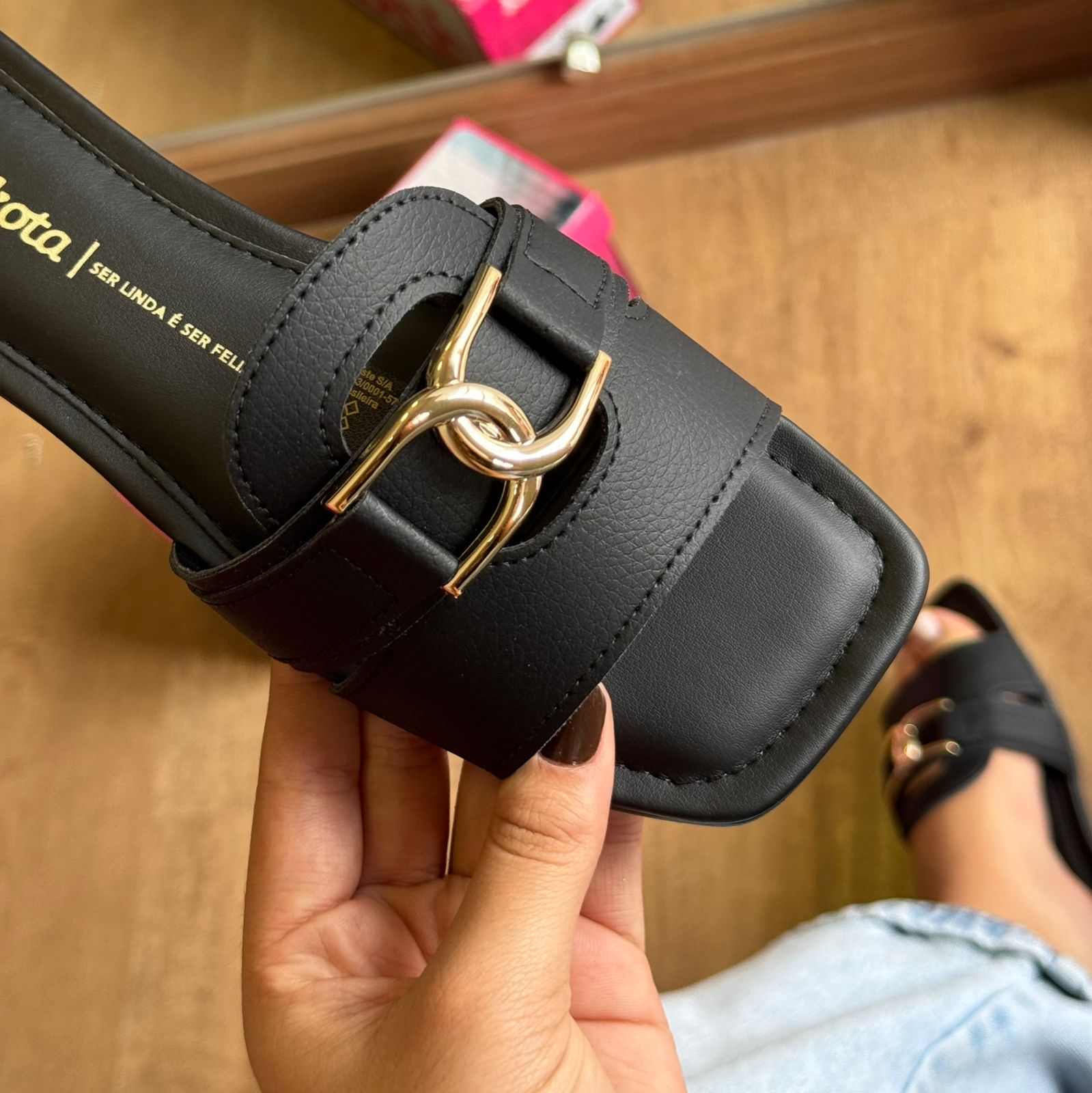 Rasteira Dakota Pra Sempre Y9182