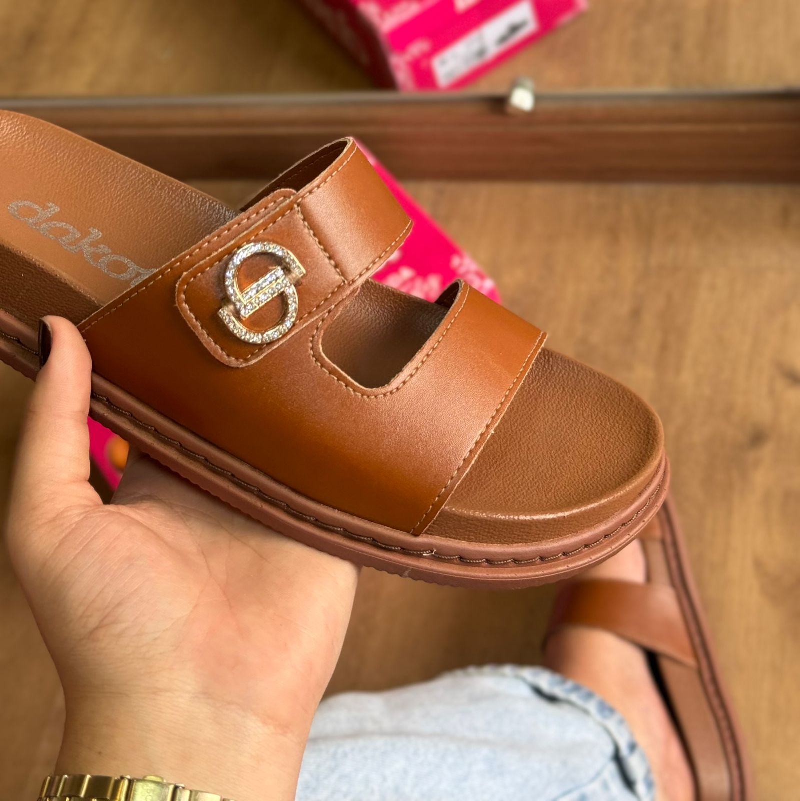 Sandália Dakota Rasteira Slide Faltform Y9463