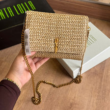 Bolsa Santa Lolla Carteira Alça Corrente Transversal  0471.4BE3