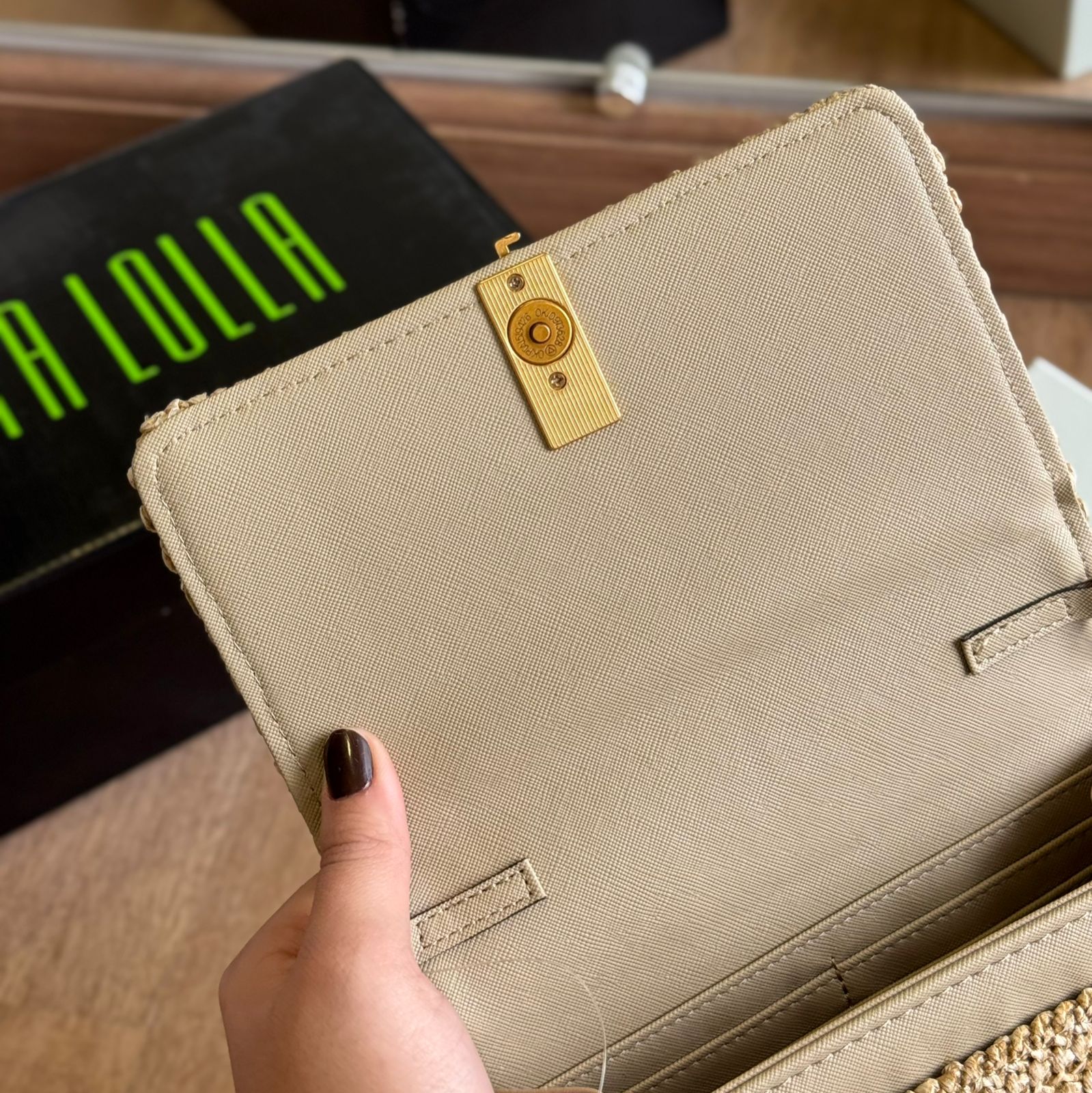 Bolsa Santa Lolla Carteira Alça Corrente Transversal  0471.4BE3