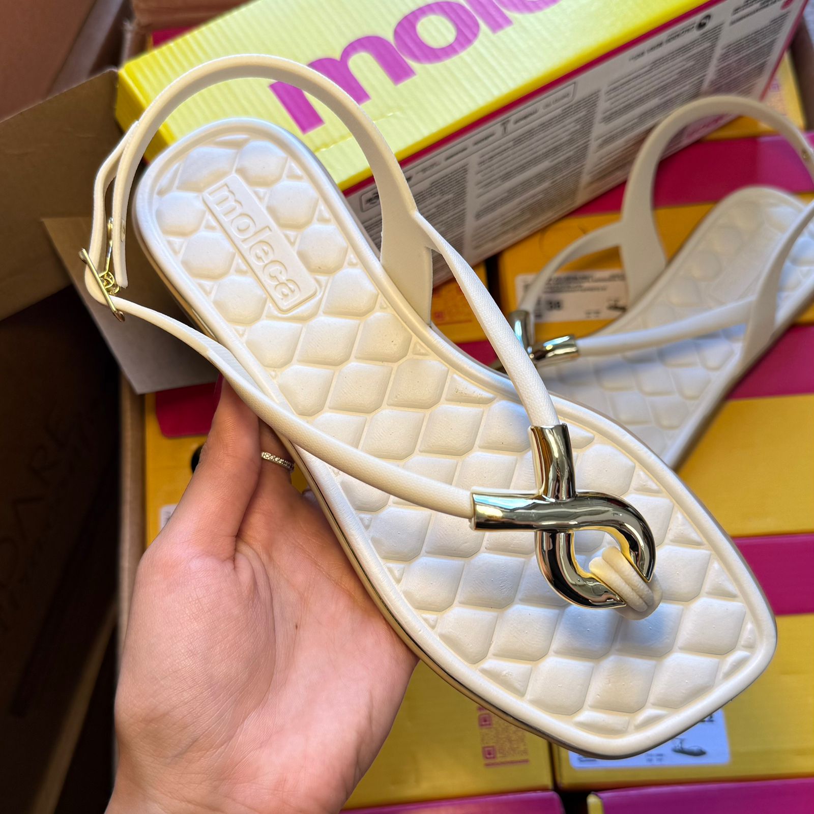 Rasteira Moleca Infinito 5535.208