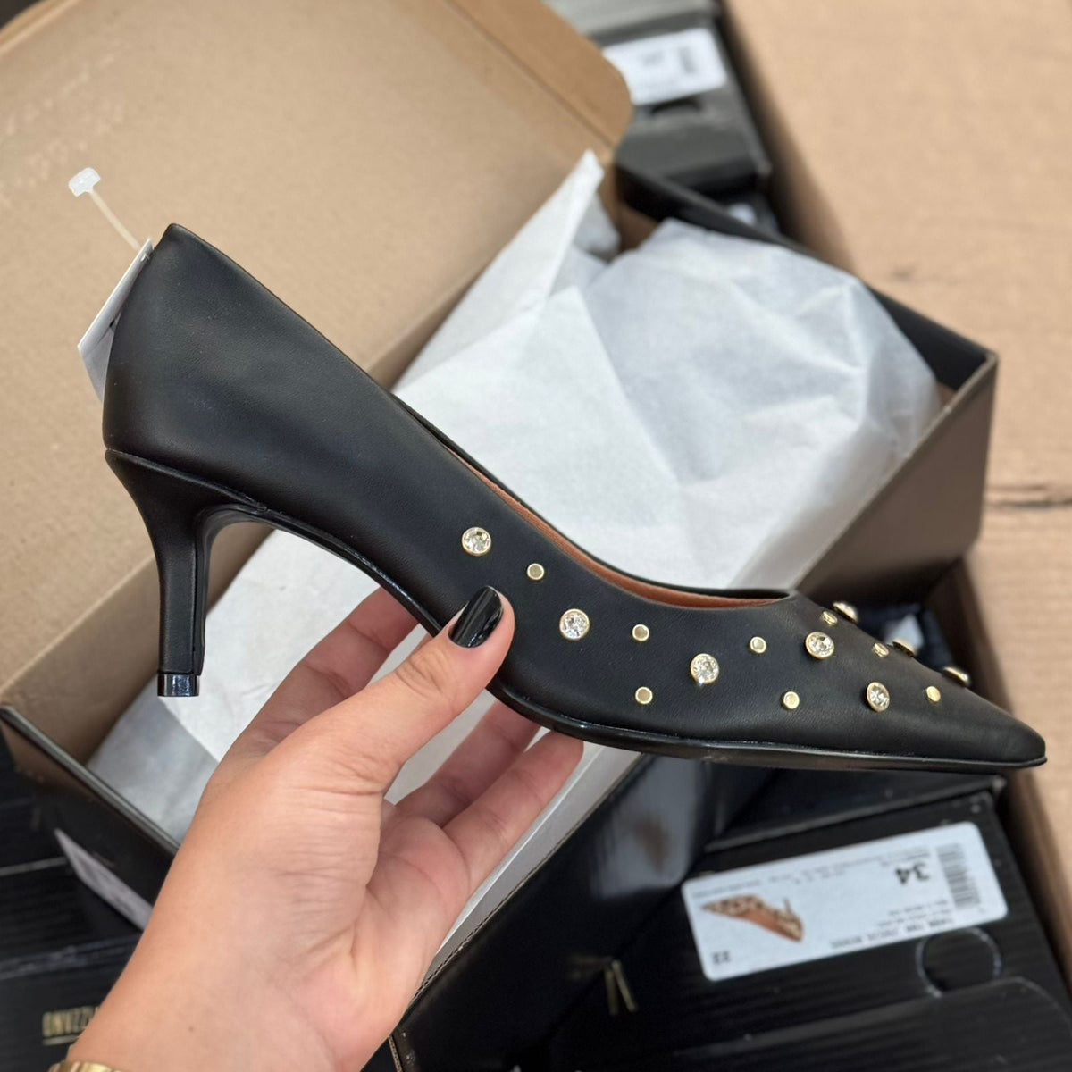 Scarpin Vizzano Luxo com Pedrarias 1456.109