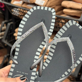 Havaianas Slim Square Glitter Contour