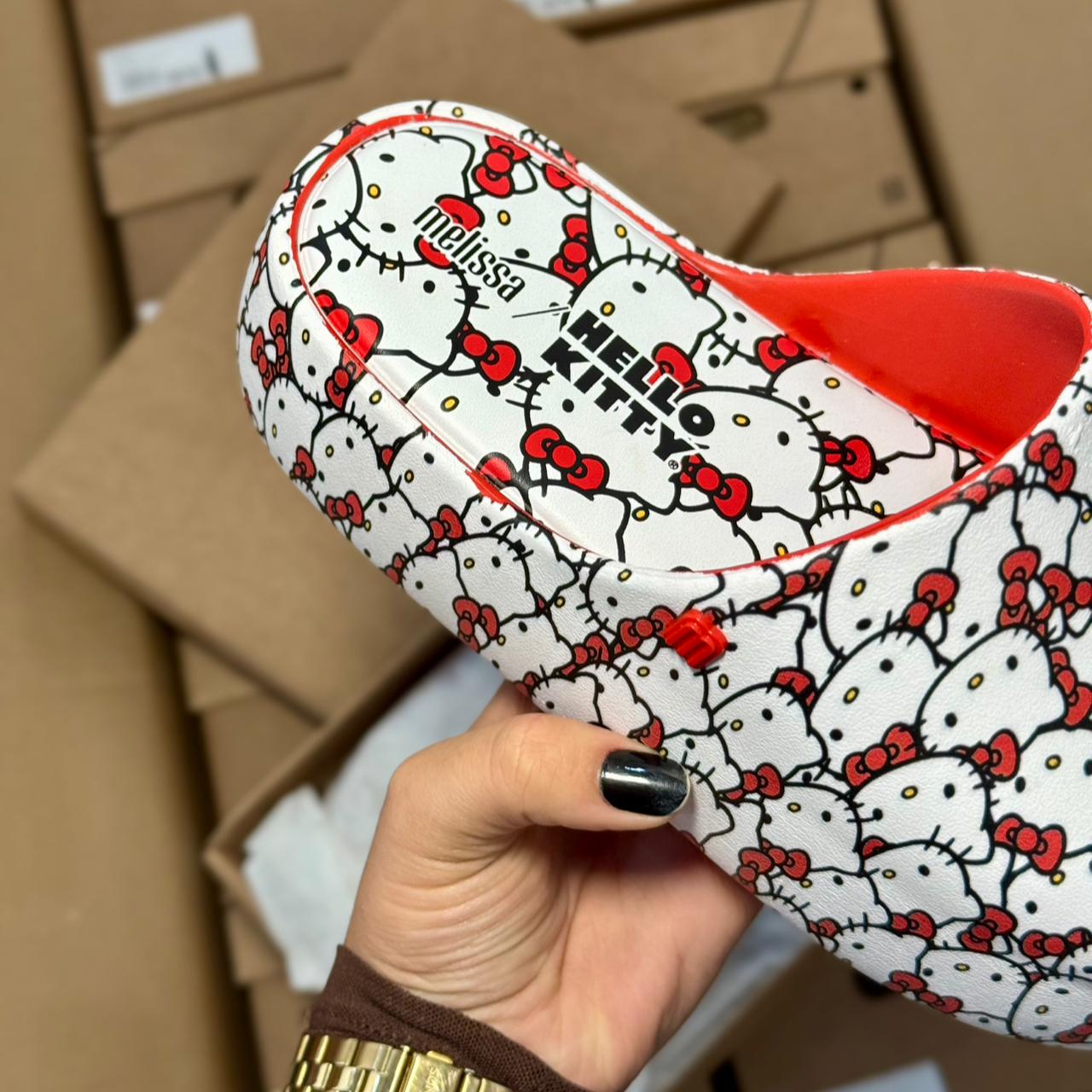 Melissa Free Platform Slide + Hello Kitty and Friends 37874