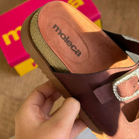 Sandália Moleca Fivela Brilhante 5500.217