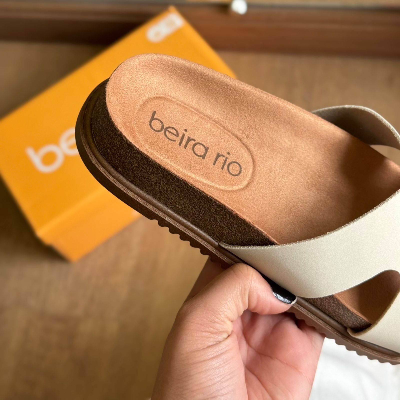 Sandália Papete Beira Rio Casual 8523.112