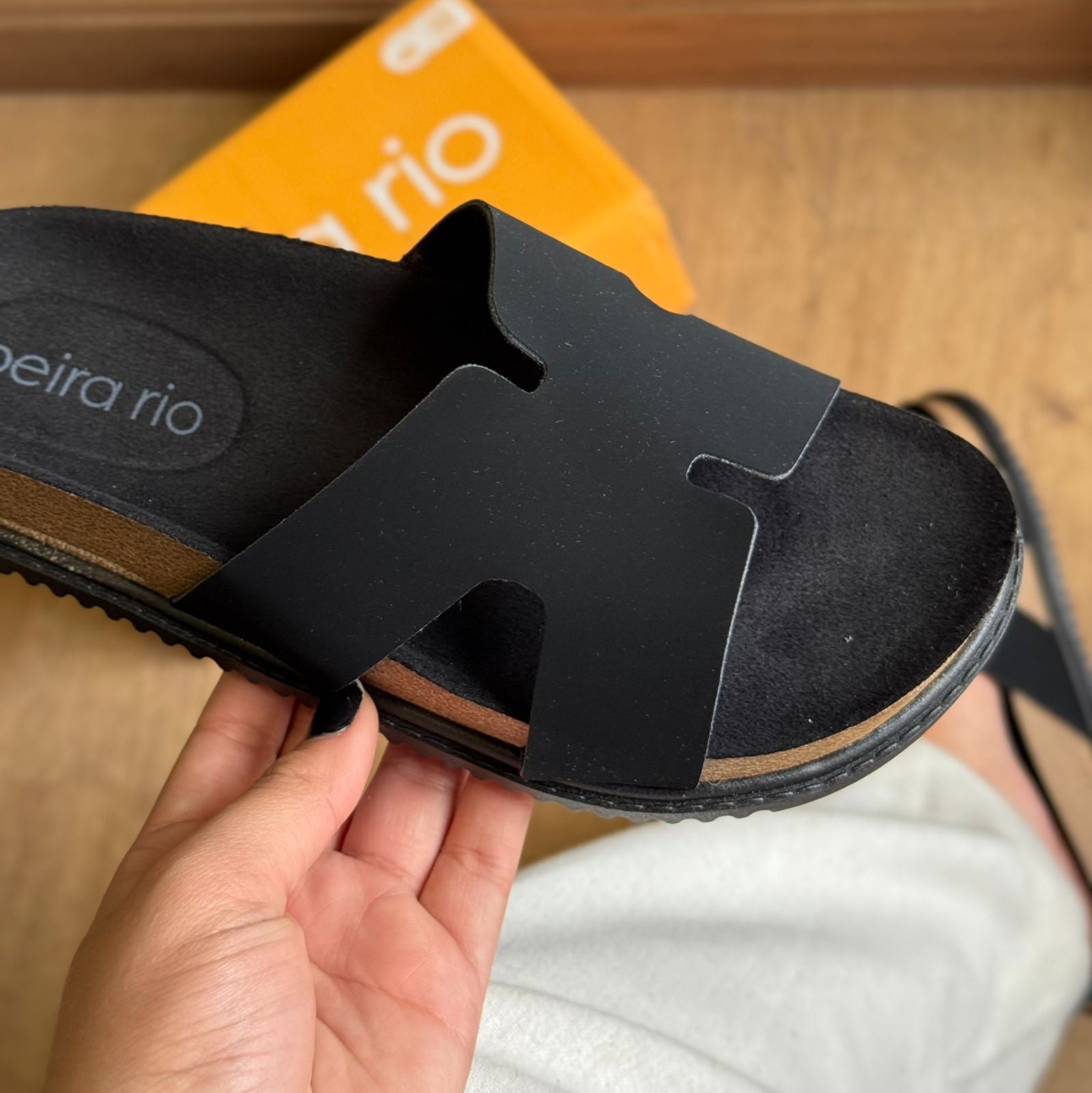 Sandália Papete Beira Rio Casual 8523.112