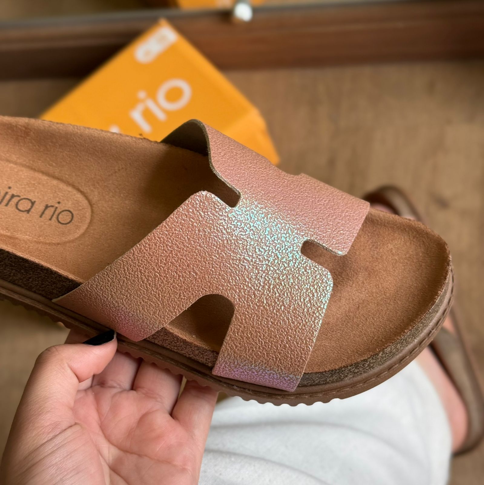 Sandália Papete Beira Rio Casual 8523.112