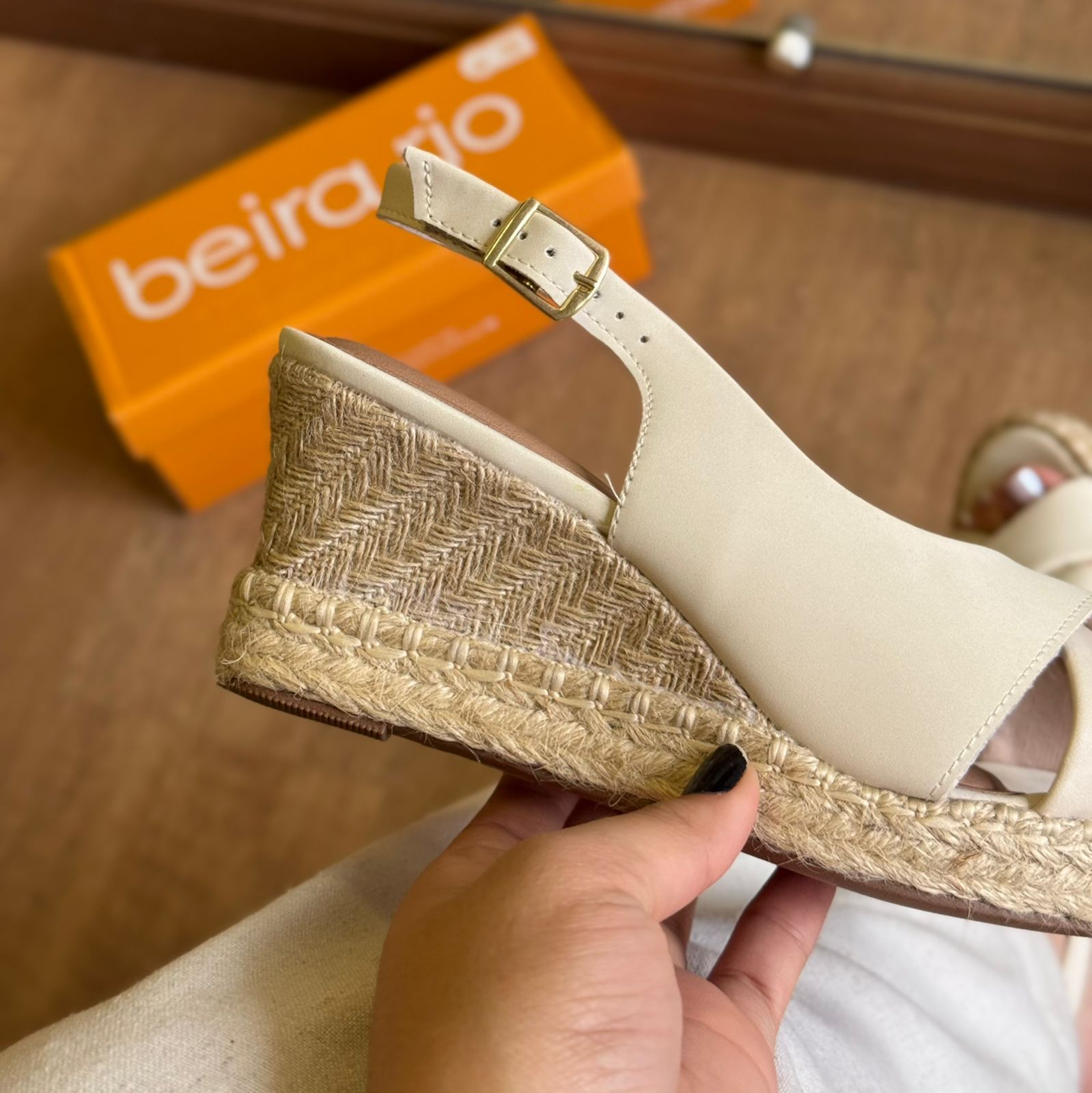 Sandália Salto Beira Rio 8486.120