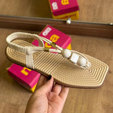 Sandália Moleca Tiras Casual 5558.106