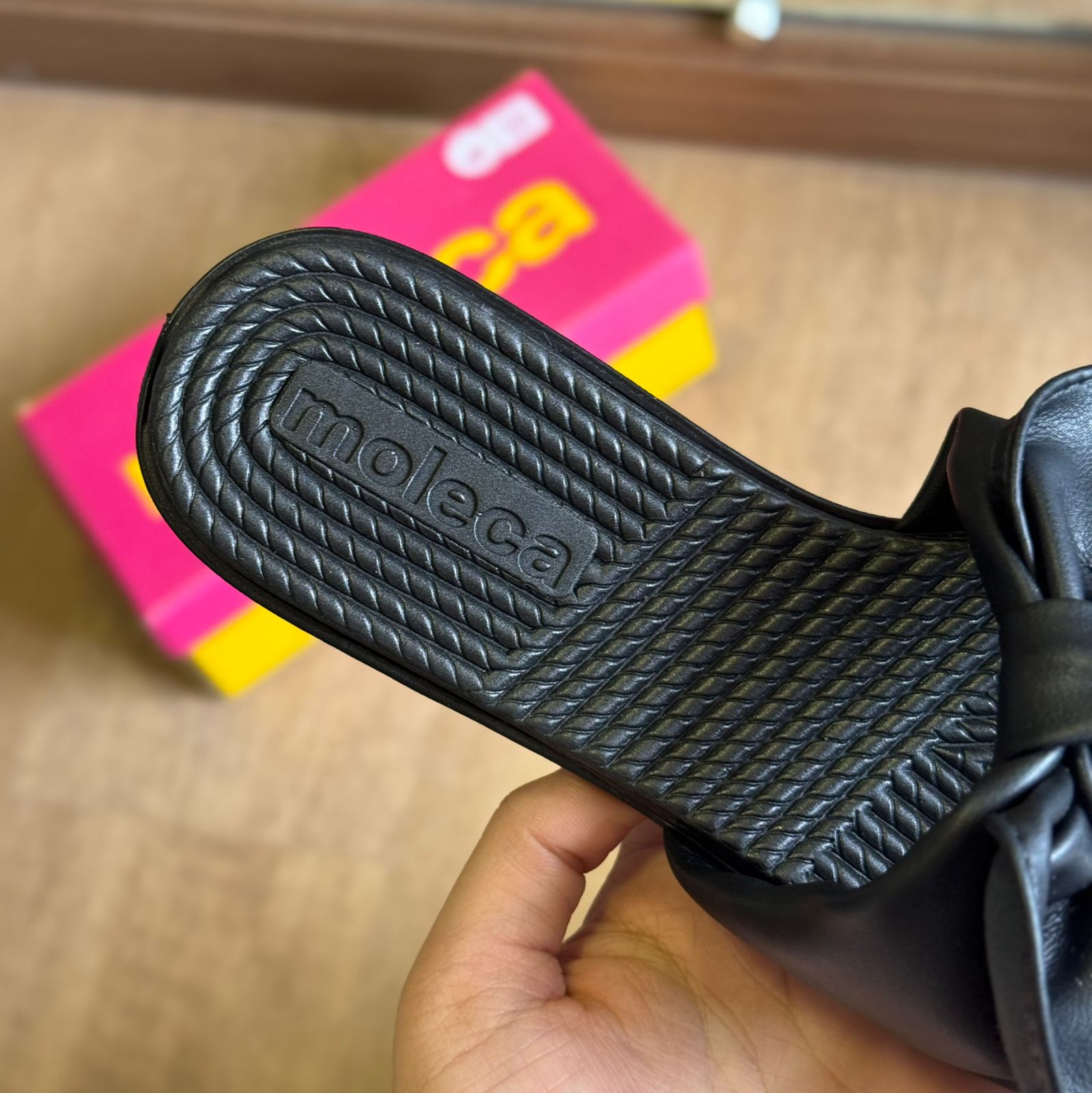 Sandália Rasteira Moleca Dois Laços 5558.104