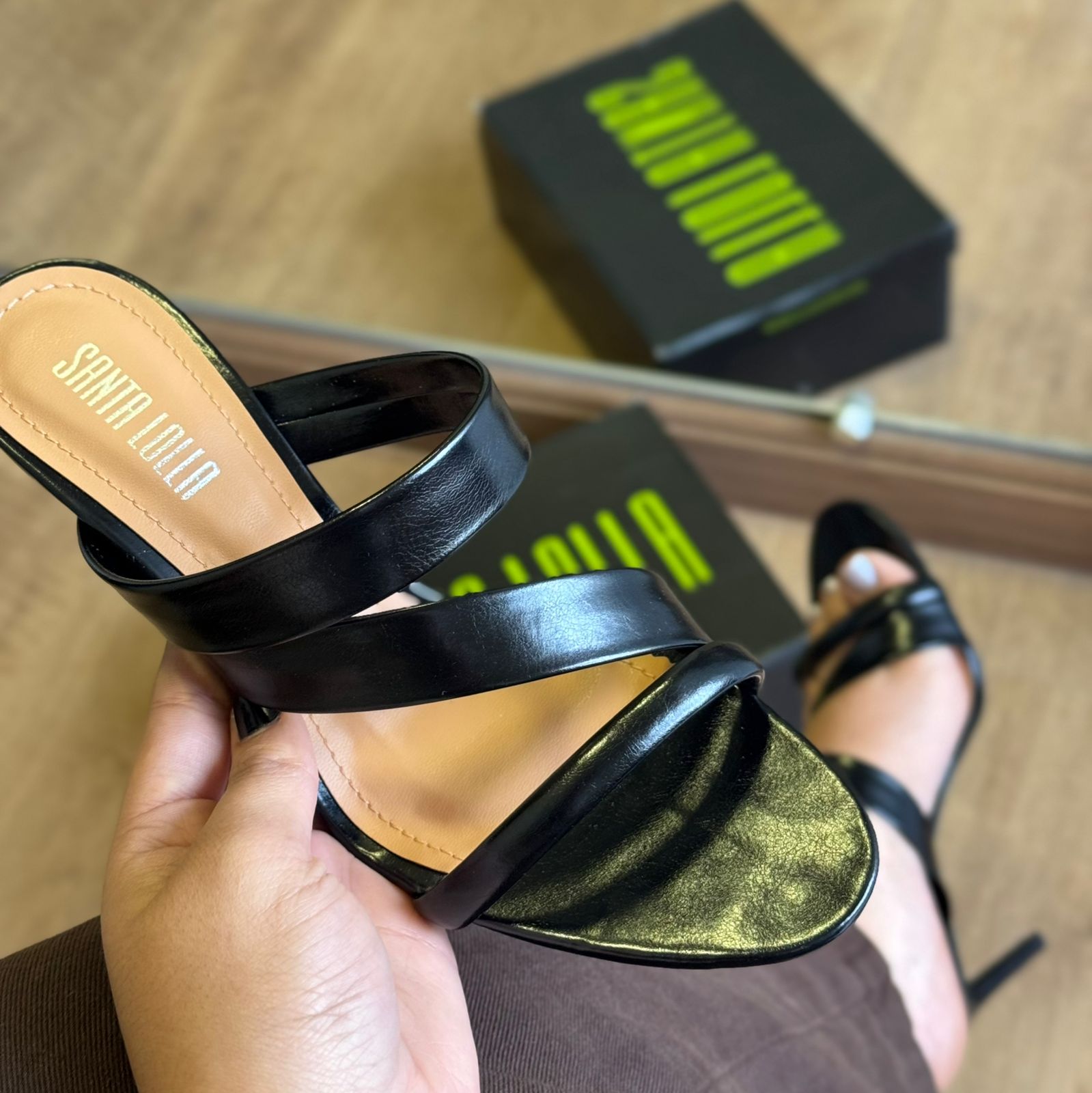 Sandália Salto Santa Lolla Madri 0110.5139.0a54