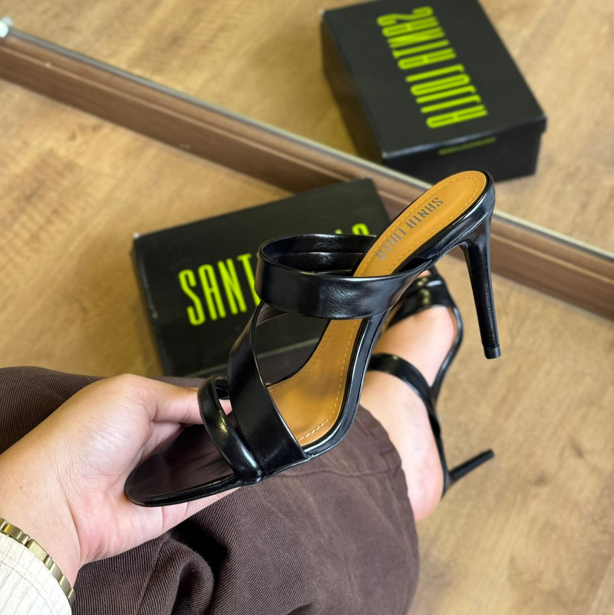 Sandália Salto Santa Lolla Madri 0110.5139.0a54