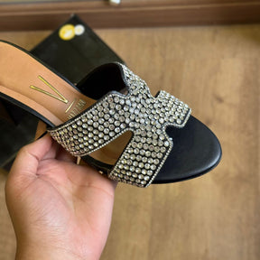 Sandália Salto Vizzano Tiras Brilhante 6291.1196