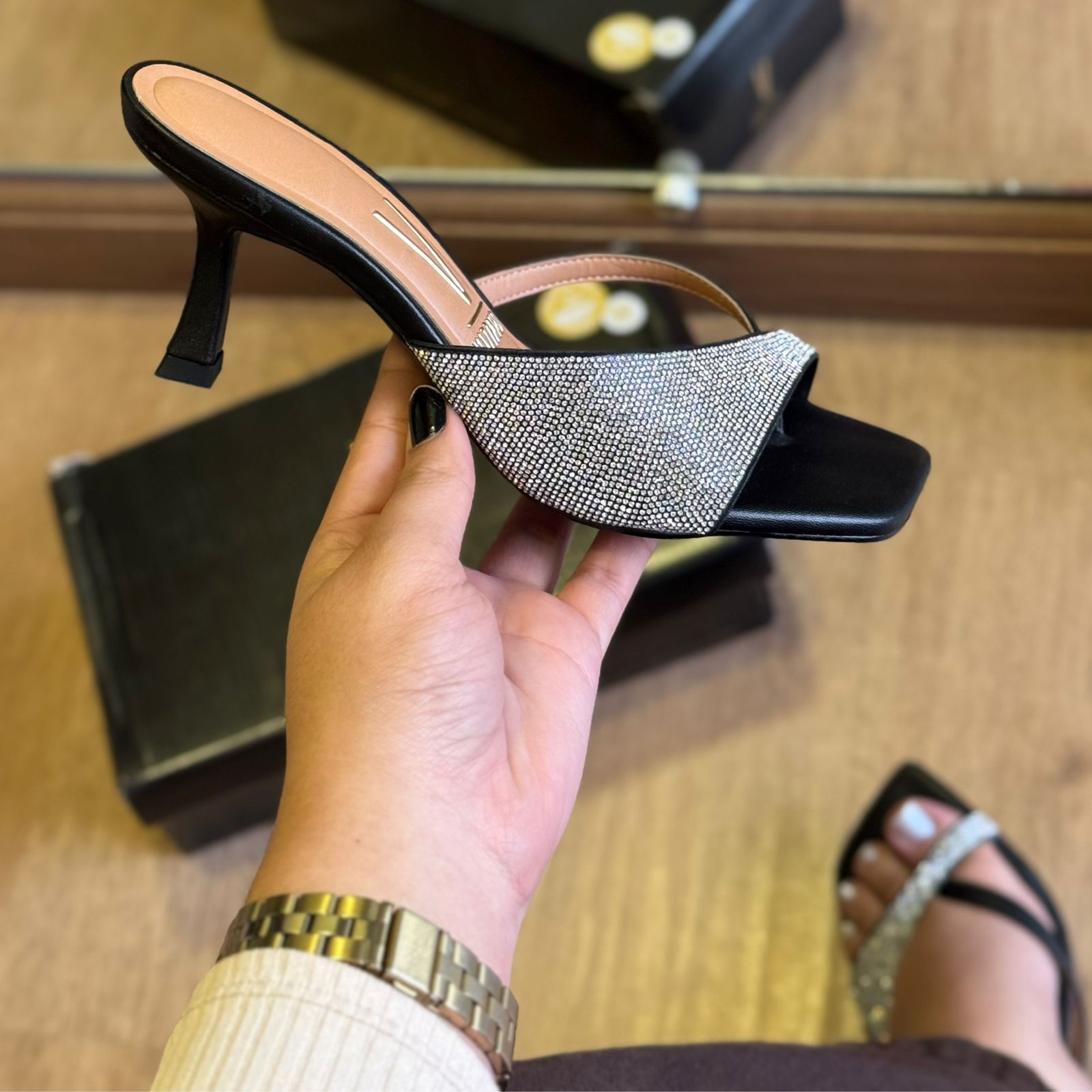 Sandália Salto Vizzano Gaspea 6536.111