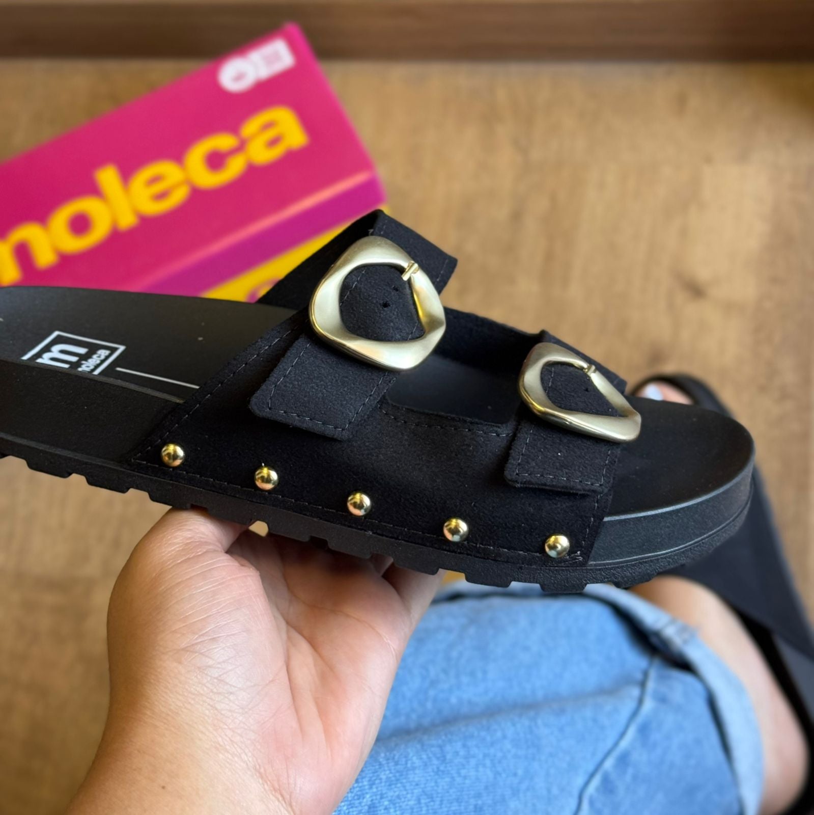 Sandália Moleca Fivela 5436.440