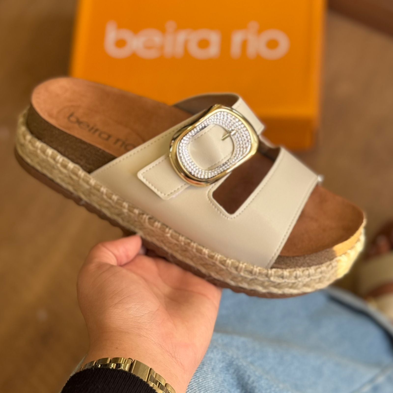 Sandália Beira Rio Casual 8546.210