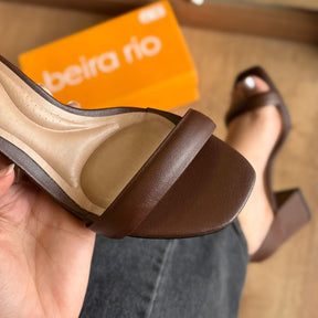 Sandália Beira Rio Salto Bloco 8436.245