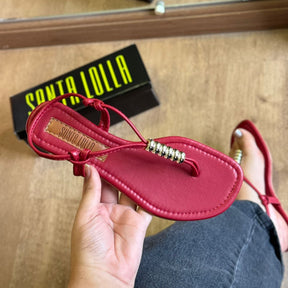 Rasteira Santa Lolla Napa Soft Bico Quadrado 01F7.57FF.0300