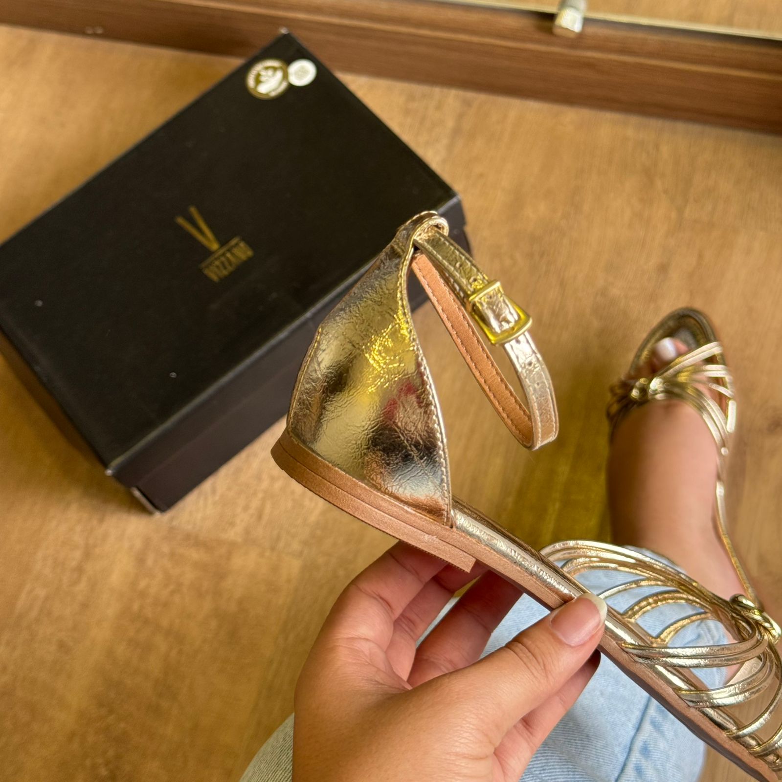 Sandália Rasteira Vizzano Casual 6235.1822