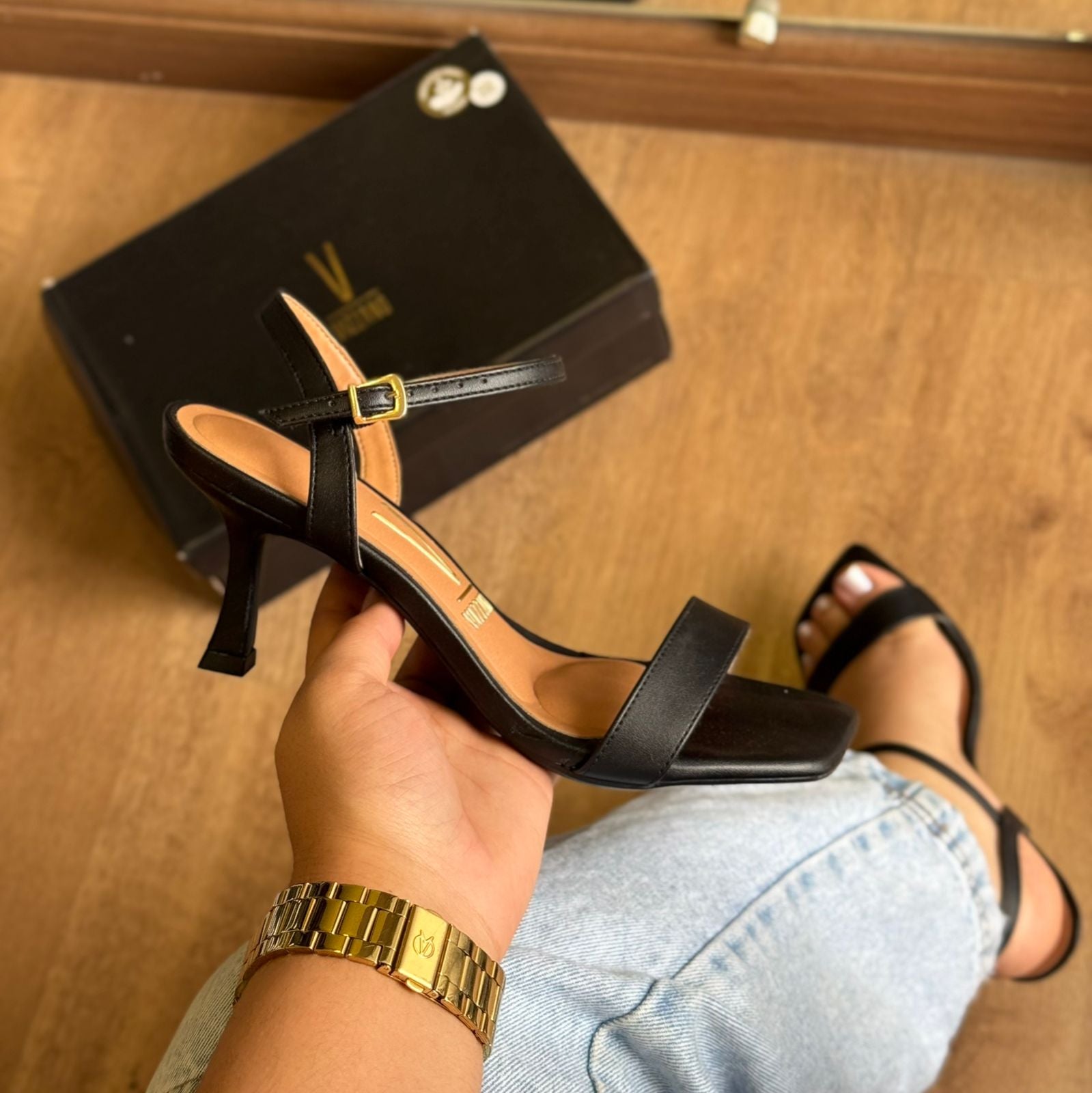 Sandália Vizzano Salto Fino 6536.113