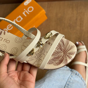 Sandália Rasteira  Beira Rio  8566.102