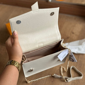 Bolsa Beira Rio Detalhe Dourado 80018.7