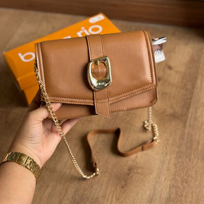 Bolsa Beira Rio Detalhe Dourado 80018.7