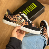 Tênis Santa Lolla Couro Camurça 0896.582B.0A67