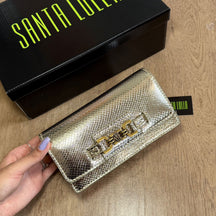 Bolsa Santa Lolla Metalizada Alça Transversal 0470.4B6B