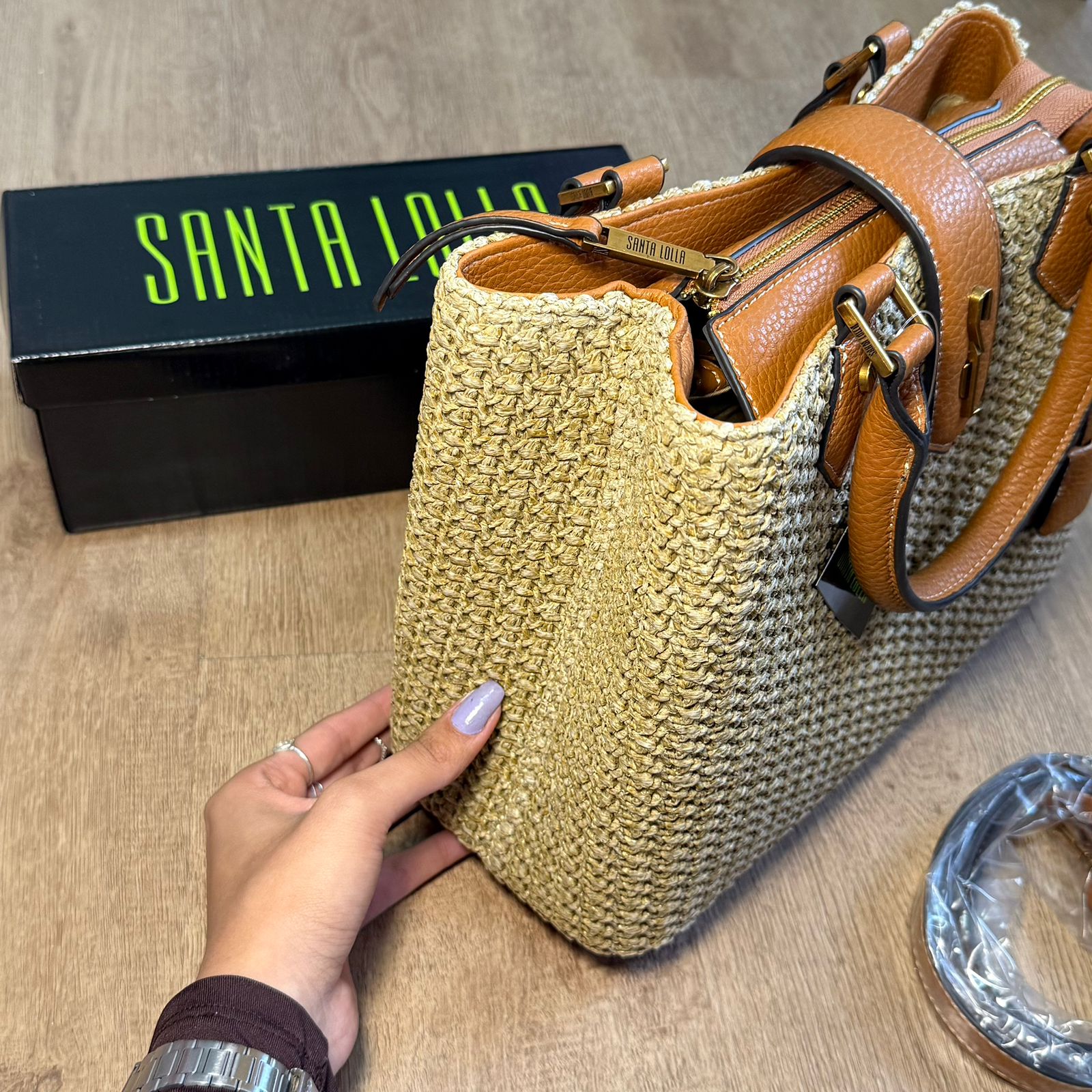 Bolsa Santa Lolla Tramado 0453.4B7B.02CE