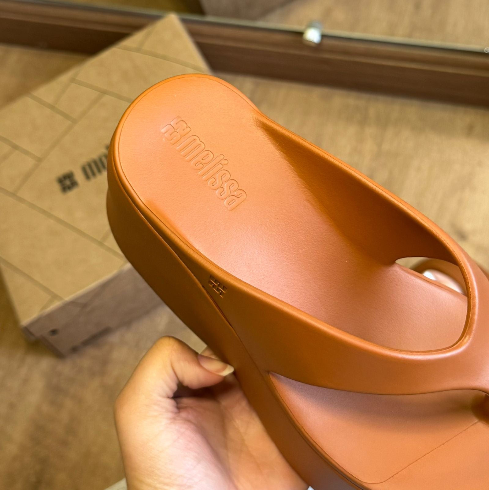 Sandália Melissa Plataforma Free Thong 37862