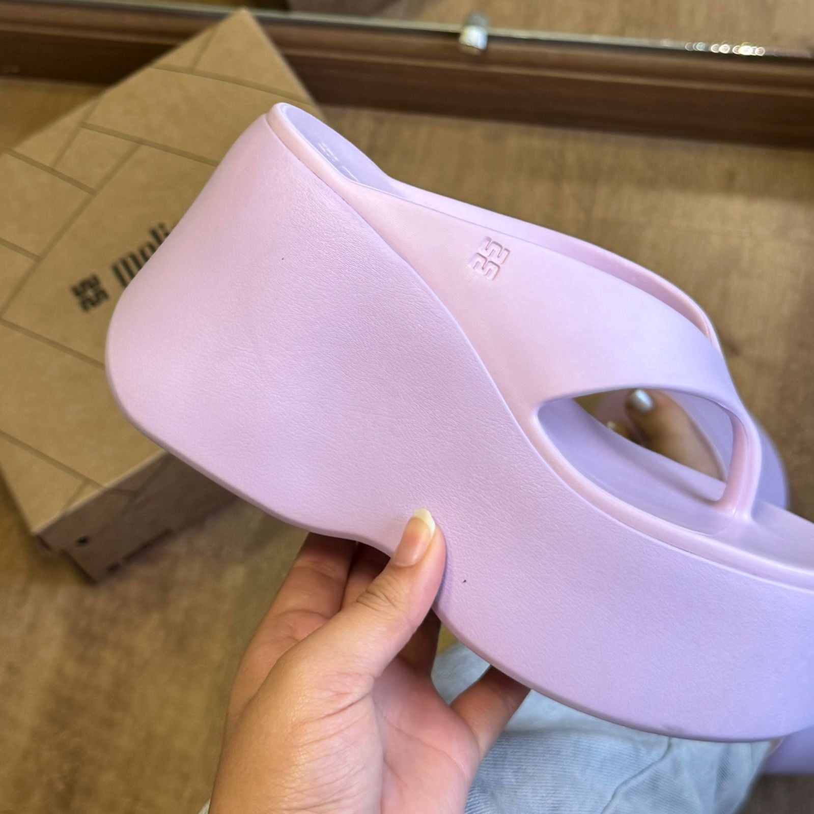 Sandália Melissa Plataforma Free Thong 37862