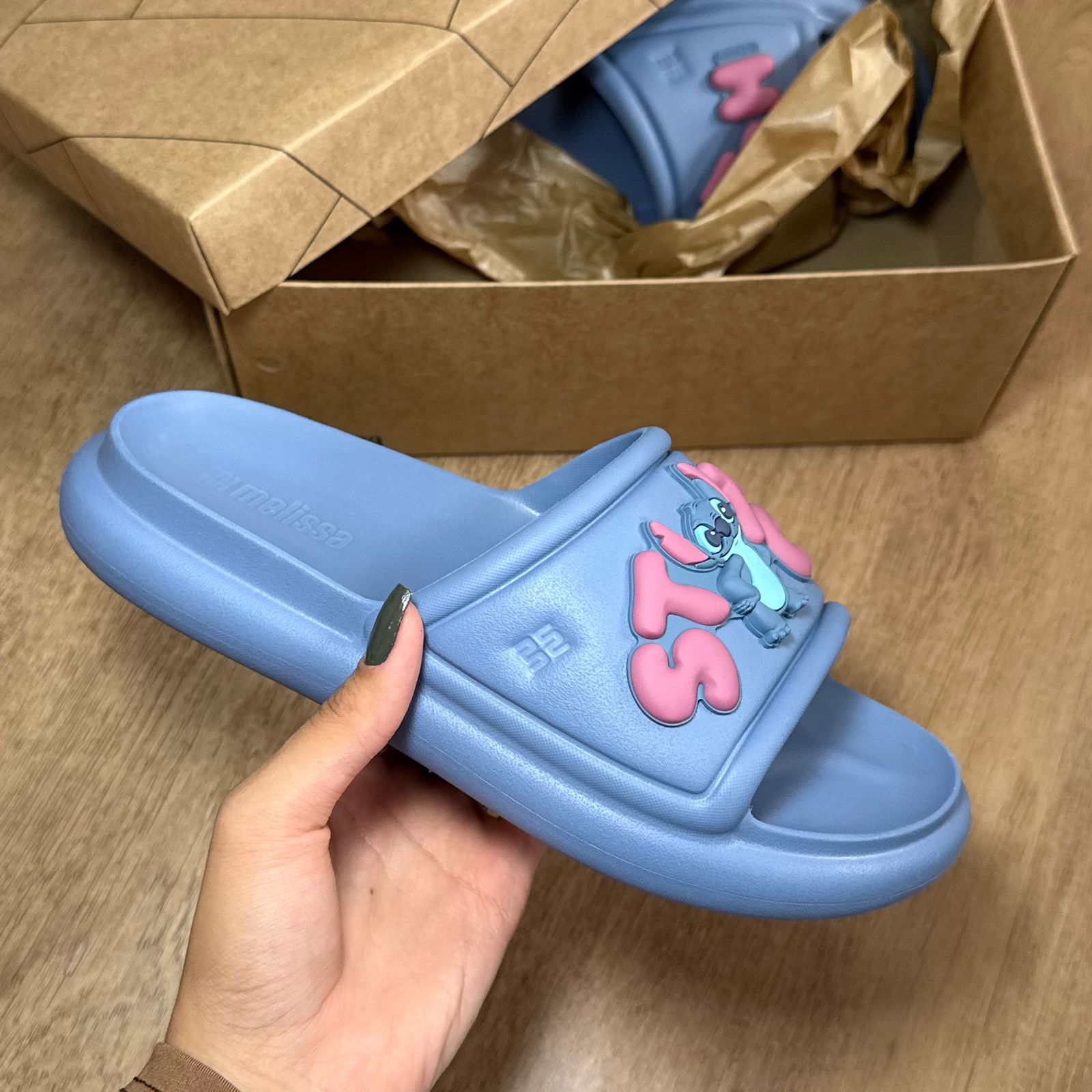 Sandália Melissa Slide Disney 37883