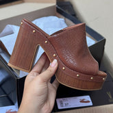 Tamanco Vizzano Slide Croco 6541.205