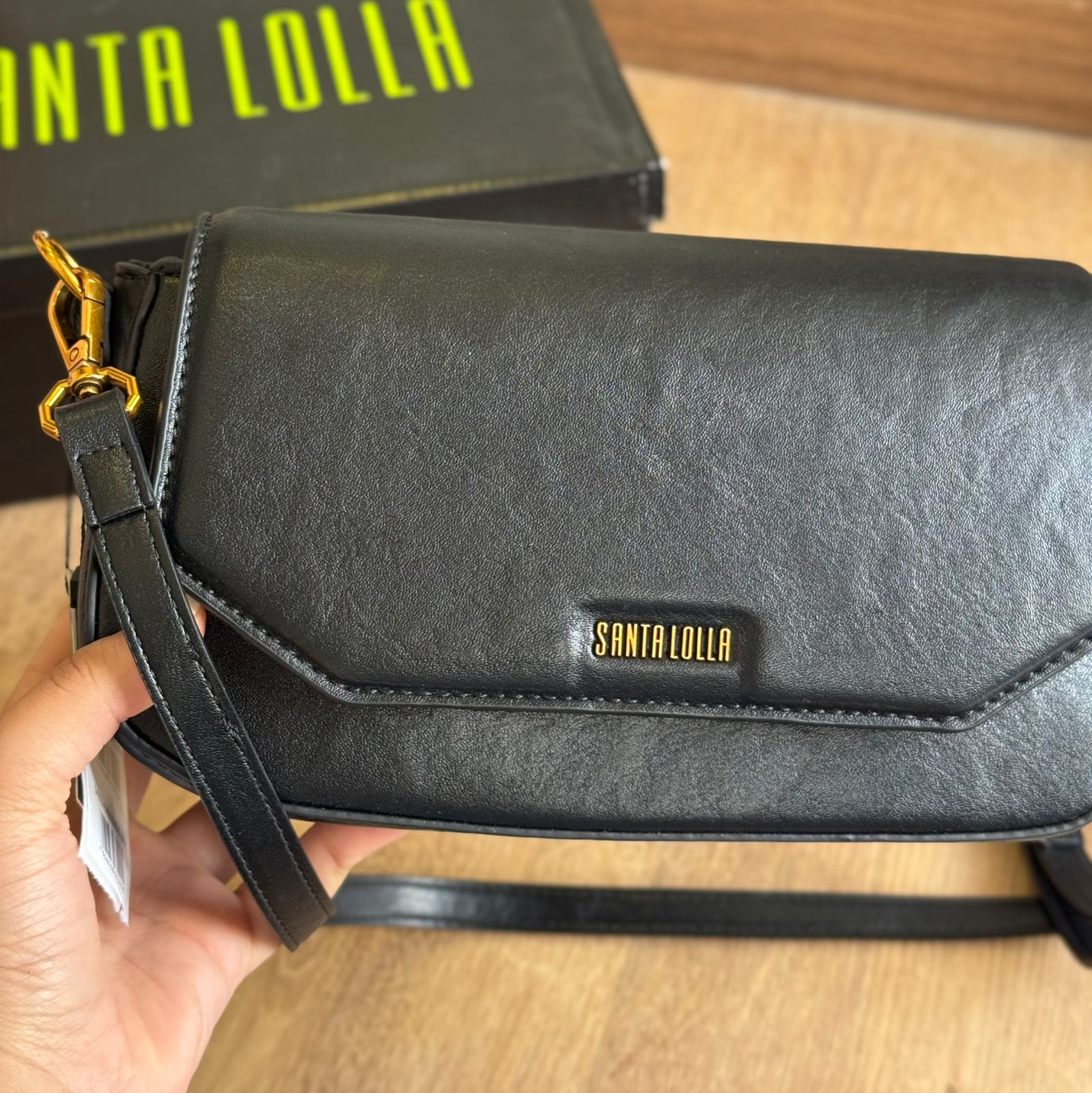 Bolsa Santa Lolla Baguete Alça Dupla Tramado 0452.4563