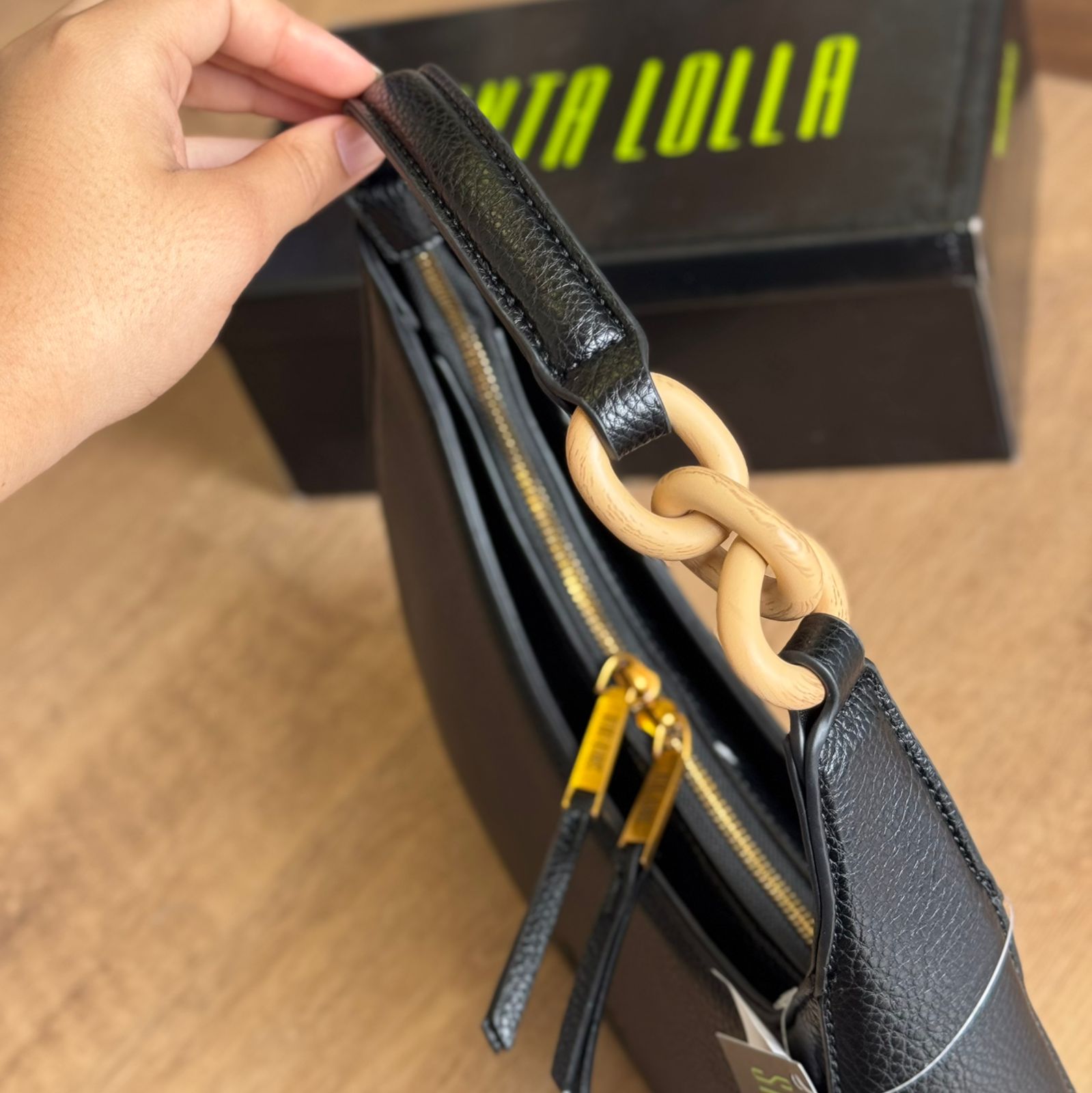 Bolsa Santa Lolla Meia Lua Floater Alça De Ombro 0470.571E