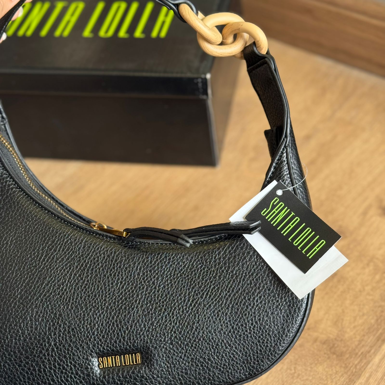 Bolsa Santa Lolla Meia Lua Floater Alça De Ombro 0470.571E